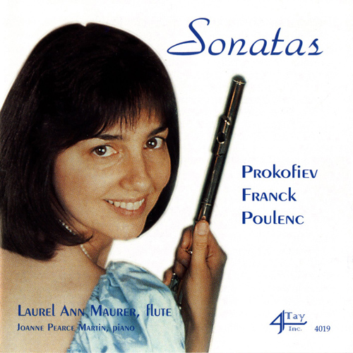 Imagen de apoyo de  Flute Recital: Maurer, Laurel Ann - PROKOFIEV, S. / FRANCK, C. / POULENC, F. (Sonatas)