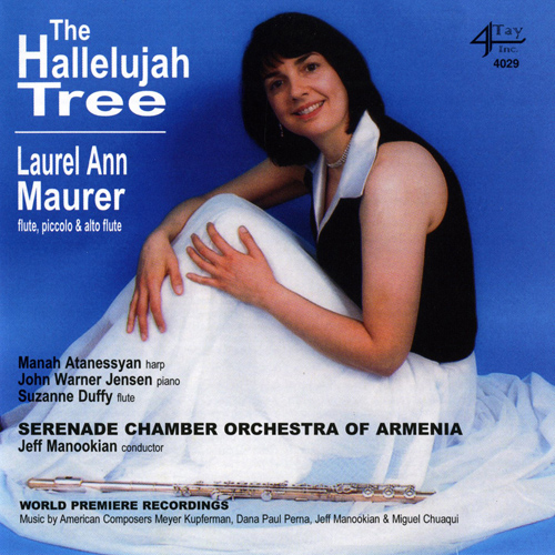 Imagen de apoyo de  Flute Recital: Duffy, Suzanne - KUPFERMAN, M. / PERNA, D.P. / MANOOKIAN, J. / CHUAQUI, M. (The Hallelujah Tree)