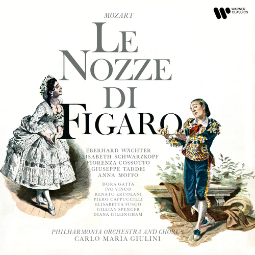 Imagen de apoyo de  MOZART, W.A.: Nozze di Figaro (Le) [Opera] (Wächter, Schwarzkopf, Cossotto, Taddei, Moffo, Philharmonia Chorus and Orchestra, Giulini)