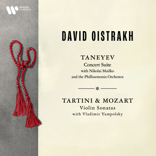 Imagen de apoyo de  Violin Music (18th-20th Centuries) - TANEYEV, S.I. / TARTINI, G. / MOZART, W.A. (Oistrakh, Yampolsky, Philharmonia Orchestra, Malko)