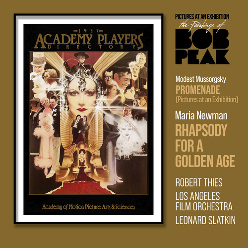 Imagen de apoyo de  MUSSORGSKY, M.P.: Pictures at an Exhibition: Promenade / NEWMAN, M.: Rhapsody for a Golden Age (Thies, Los Angeles Film Orchestra, Slatkin)
