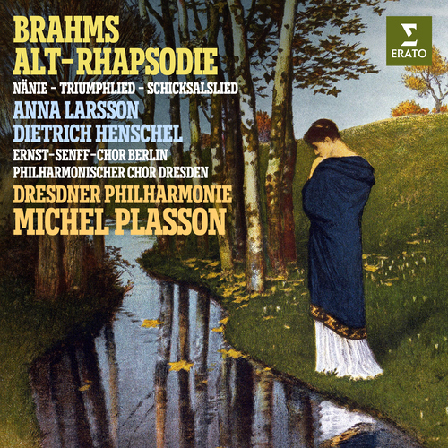 Imagen de apoyo de  BRAHMS, J.: Alto Rhapsody / Nänie / Triumphlied / Schicksalslied (Larsson, Henschel, Dresden Philharmonic Choir and Orchestra, Plasson)
