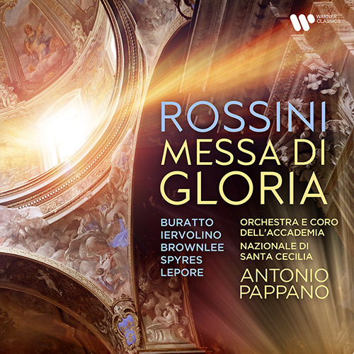 Imagen de apoyo de  ROSSINI, G.: Messa di Gloria (Buratto, Iervolino, Brownlee, Santa Cecilia Academy Chorus and Orchestra Rome, Pappano)