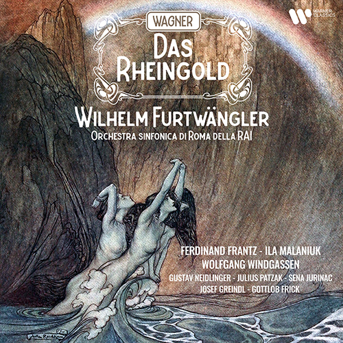 Imagen de apoyo de  WAGNER, R.: Rheingold (Das) [Opera] (Frantz, Malaniuk, Windgassen, Neidlinger, Patzak, RAI Symphony, Rome, Furtwängler)