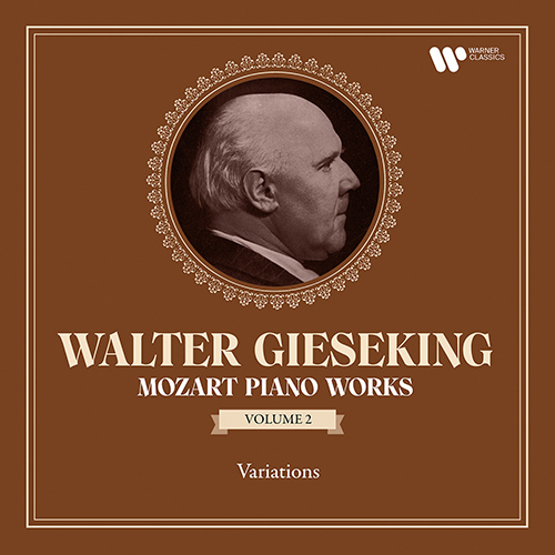 Imagen de apoyo de  MOZART, W.A.: Piano Works, Vol. 2 - Variations (Gieseking)