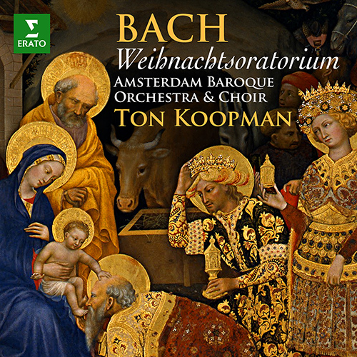 Imagen de apoyo de  BACH, J.S.: Christmas Oratorio, BWV 248 (Weihnachtsoratorium) (Amsterdam Baroque Choir and Orchestra, Koopman)