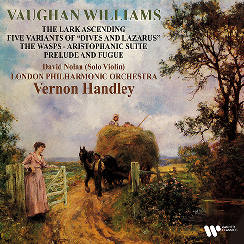 Imagen de apoyo de  VAUGHAN WILLIAMS, R.: Lark Ascending (The) / 5 Variants of Dives and Lazarus / The Wasps, Aristophanic Suite (Nolan, London Philharmonic, Handley)