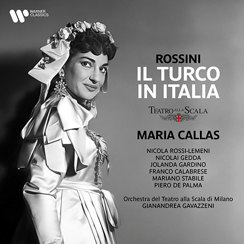 Imagen de apoyo de  ROSSINI, G.: Turco in Italia (Il) [Opera] (Callas, Gedda, Gardino, Calabrese, Stabile, Milan La Scala Chorus and Orchestra, Gavazzeni) (1954)