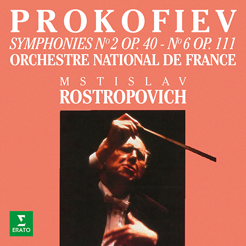 Imagen de apoyo de  PROKOFIEV, S.: Symphonies Nos. 2 and 6 (Orchestre National de France, Rostropovich)