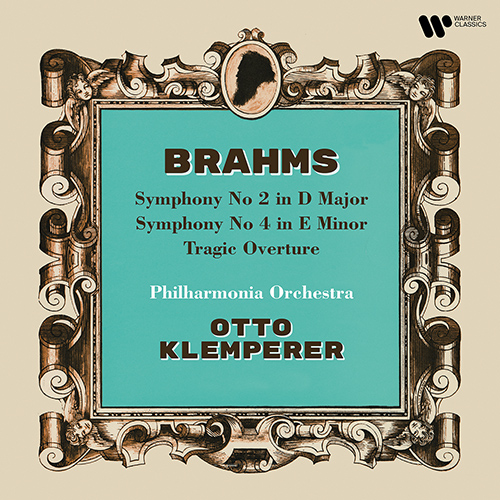 Imagen de apoyo de  BRAHMS, J.: Symphonies Nos. 2 and 4 / Tragic Overture (Philharmonia Orchestra, Klemperer)