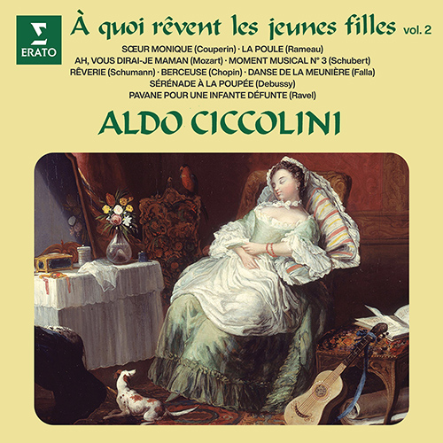 Imagen de apoyo de  Piano Recital: Ciccolini, Aldo - COUPERIN, F. / RAMEAU, J.-P. / MOZART, W.A. / SCHUBERT, F. / SCHUMANN, R. (À quoi rêvent les jeunes filles, Vol. 2)