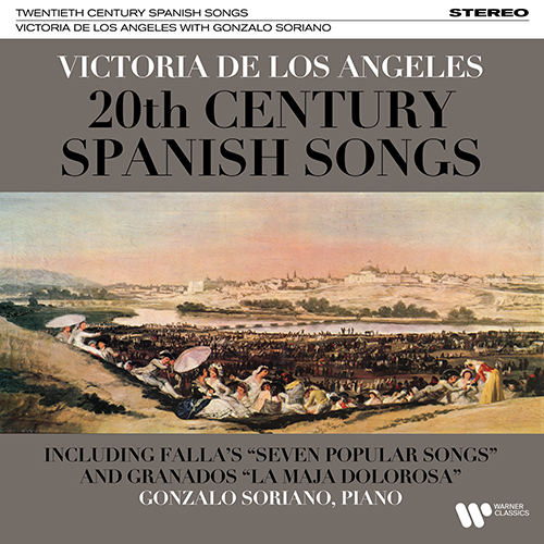 Imagen de apoyo de  Vocal Recital (Soprano): Victoria de los Ángeles - FALLA, M. de / GRANADOS, E. / MOMPOU, F. / RODRIGO, J. / TURINA, J. (20th-Century Spanish Songs)