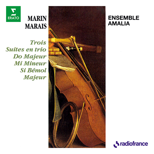 Imagen de apoyo de  MARAIS, M.: Pièces en trio: Suites Nos. 1, 4 and 5 (Amalia Ensemble)