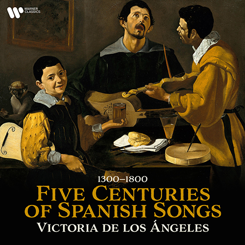 Imagen de apoyo de  Vocal Recital (Soprano): Ángeles, Victoria de los - CORNAGO, J. / FUENLLANA, M. de / PISADOR, D. (Five Centuries of Spanish Songs, 1300-1800)