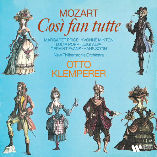 Imagen de apoyo de  MOZART, W.A.: Così fan tutte [Opera] (Price, Minton, Popp, Alva, New Philharmonia Orchestra, Klemperer)