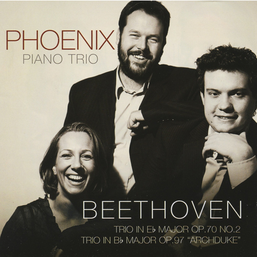 Imagen de apoyo de  BEETHOVEN, L. van: Piano Trio No. 6 / Piano Trio No. 7, "Archduke" (Phoenix Piano Trio)