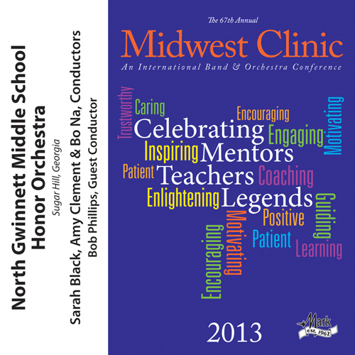 Imagen de apoyo de  2013 Midwest Clinic: North Gwinnett Middle School Honor Orchestra