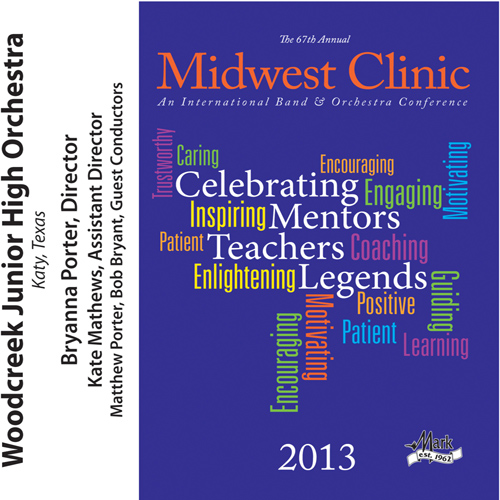 Imagen de apoyo de  2013 Midwest Clinic: Woodcreek Junior High Orchestra