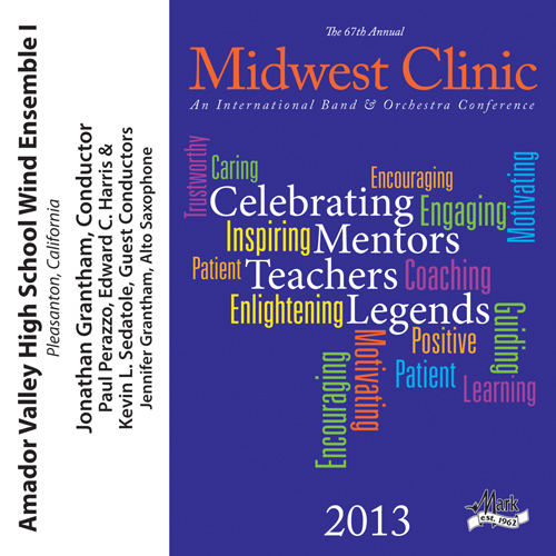 Imagen de apoyo de  2013 Midwest Clinic: Amador Valley High School Wind Ensemble I