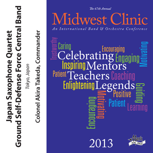 Imagen de apoyo de  2013 Midwest Clinic: Japan Saxophone Quartet Ground Self-Defense Force Central Band