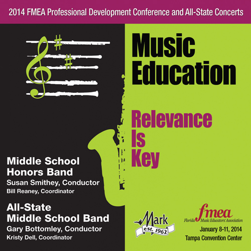 Imagen de apoyo de  2014 Florida Music Educators Association (FMEA): Middle School Honors Band and All-State Middle School Band
