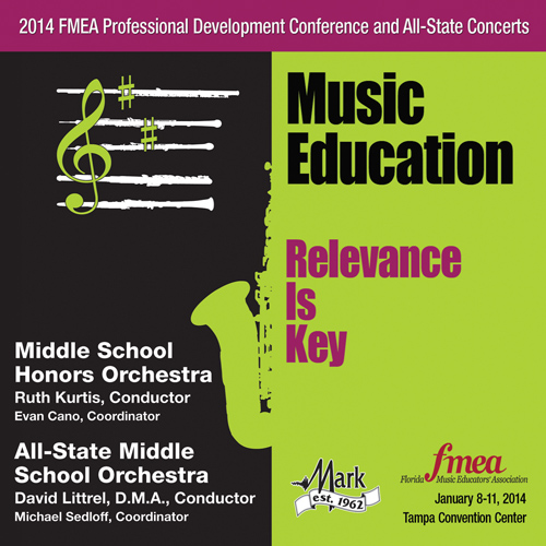 Imagen de apoyo de  2014 Florida Music Educators Association (FMEA): Middle School Honors Orchestra and All-State Middle School Orchestra