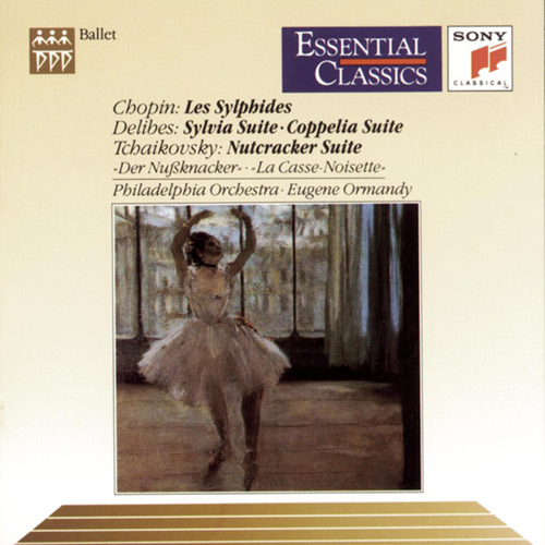 Imagen de apoyo de  CHOPIN, F.: Sylphides (Les) / DELIBES, L.: Sylvia Suite / Coppelia / TCHAIKOVSKY, P.I.: The Nutcracker Suite (Philadelphia Orchestra, Ormandy)