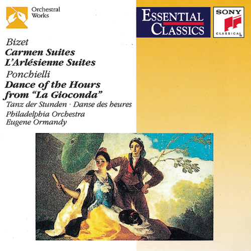 Imagen de apoyo de  BIZET, G.: Carmen Suites Nos. 1 and 2 / L'Arlesienne Suites Nos. 1 and 2 / PONCHIELLI, A.: Dance of the Hours (Philadelphia Orchestra, Ormandy)