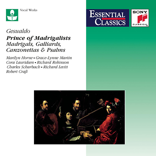 Imagen de apoyo de  GESUALDO, C.: Madrigals (Prince of Madrigalists) (Horne, Martin, Lauridsen, Craft)
