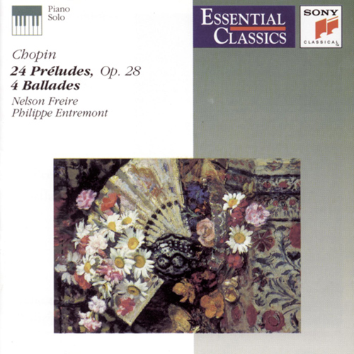 Imagen de apoyo de  CHOPIN, F.: 24 Preludes / Ballades Nos. 1-4 (Entremont, Freire)