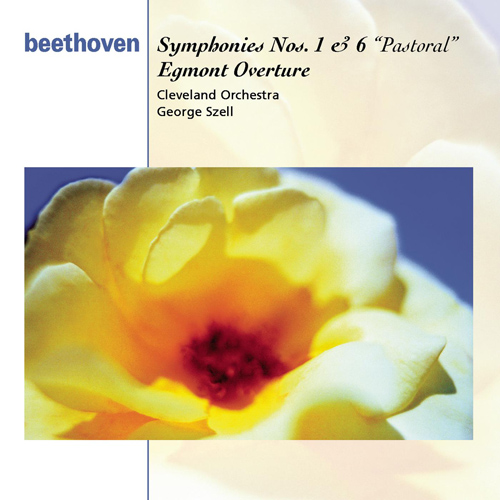 Imagen de apoyo de  BEETHOVEN, L. van: Symphonies Nos. 1 and 6, "Pastoral" / Egmont Overture (Cleveland Orchestra, Szell)