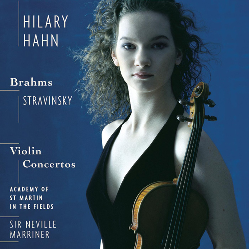 Imagen de apoyo de  BRAHMS, J.: Violin Concerto, Op. 77 / STRAVINSKY, I.: Violin Concerto in D Major (Hahn, Academy of St. Martin in the Fields Orchestra, Marriner)
