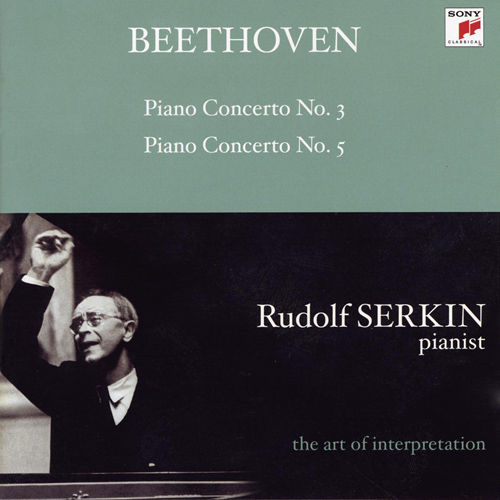 Imagen de apoyo de  BEETHOVEN, L. van: Piano Concertos Nos. 3 and 5, "Emperor" (R. Serkin, New York Philharmonic, Bernstein)