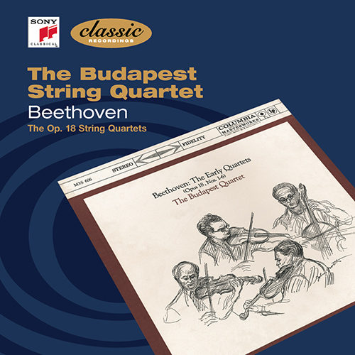 Imagen de apoyo de  BEETHOVEN, L. van: String Quartets Nos. 1-6 (Budapest String Quartet)
