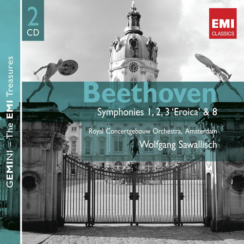 Imagen de apoyo de  BEETHOVEN, L. van: Symphonies Nos. 1-3 and 8 (Sawallisch)