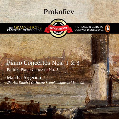 Imagen de apoyo de  PROKOFIEV, S.: Piano Concertos Nos. 1 and 3 / BARTOK, B.: Piano Concerto No. 3 (Argerich)