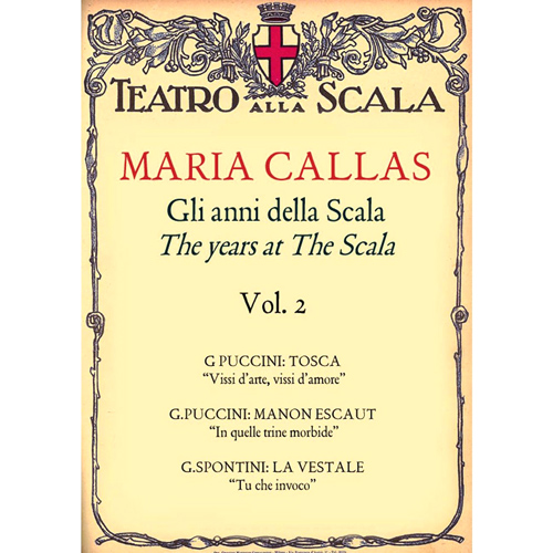 Imagen de apoyo de  CALLAS, Maria: Maria Callas alla Scala, Vol. 2