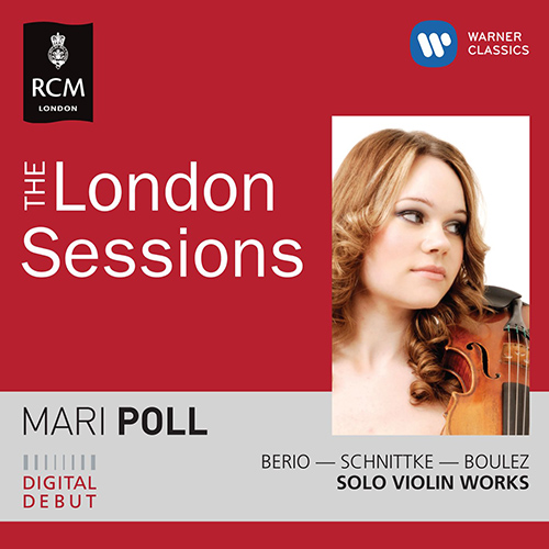 Imagen de apoyo de  Violin Recital: Poll, Mari - BERIO, L. / SCHNITTKE, A. / BOULEZ, P. (The London Sessions)