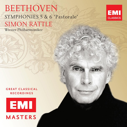 Imagen de apoyo de  BEETHOVEN, L. van: Symphonies Nos. 5 and 6, "Pastoral" (Rattle)