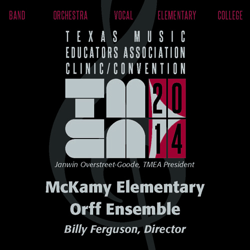 Imagen de apoyo de  2014 Texas Music Educators Association (TMEA): McKamy Elementary Orff Ensemble