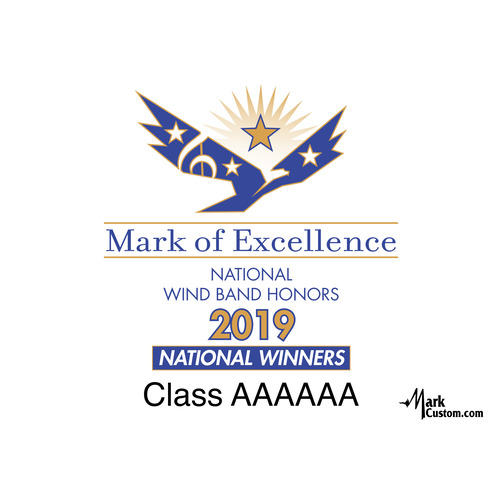 Imagen de apoyo de  2019 Mark of Excellence: National Wind Band Honors Class AAAAAA