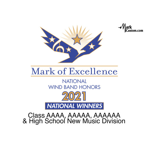 Imagen de apoyo de  2021 Mark of Excellence: National Wind Band Honors Class AAAA, AAAAA, AAAAAA and High School New Music Division