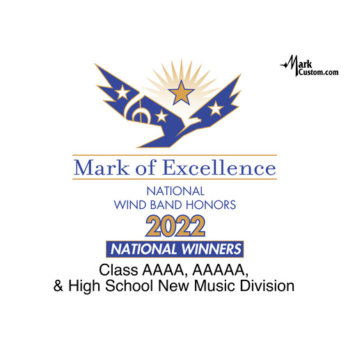 Imagen de apoyo de  2022 Mark of Excellence: National Wind Band Honors Class AAAA, AAAAA and High School New Music Division