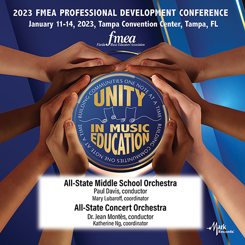 Imagen de apoyo de  2023 Florida Music Education Association (FMEA): All-State Middle School Orchestra / All-State Concert Orchestra