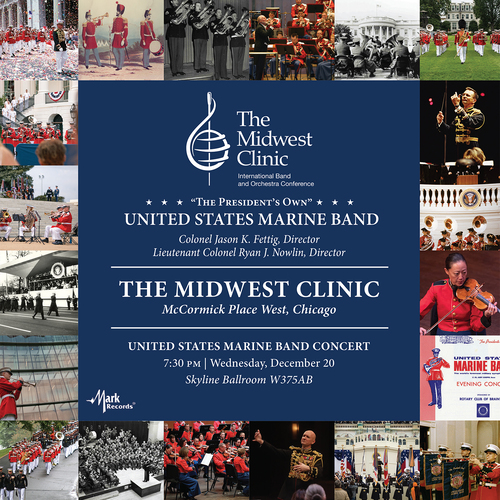 Imagen de apoyo de  2023 Midwest Clinic: "The President's Own" United States Marine Band - Concert 1