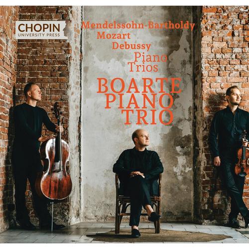 Imagen de apoyo de  MENDELSSOHN, Felix: Piano Trio No. 2 / MOZART, W.A.: Divertimento, K. 254 / DEBUSSY, C.: Piano Trio No. 1 (Boarte Piano Trio)
