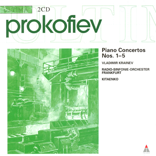 Imagen de apoyo de  PROKOFIEV, S.: Piano Concertos Nos. 1-5 (Krainev, Frankfurt Radio Symphony, Kitayenko)