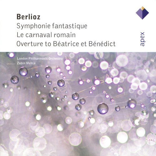 Imagen de apoyo de  BERLIOZ, H.: Symphonie fantastique / Overtures (London Philharmonic, Mehta)