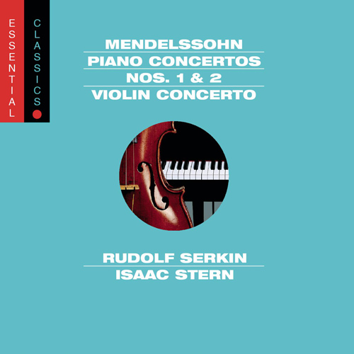 Imagen de apoyo de  MENDELSSOHN, Felix: Piano Concertos Nos. 1 and 2 / Violin Concerto, Op. 64 (Stern, R. Serkin, Philadelphia Orchestra, Columbia Symphony, Ormandy)