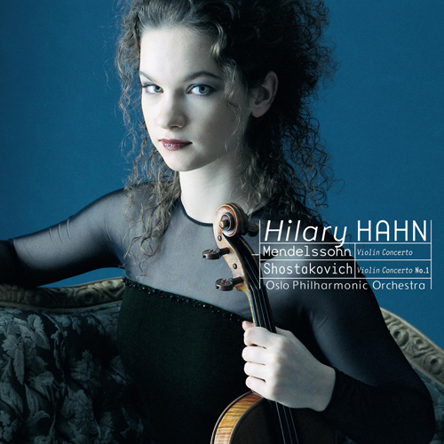 Imagen de apoyo de  MENDELSSOHN, Felix: Violin Concerto, Op. 64 / SHOSTAKOVICH, D.: Violin Concerto No. 1 (Hahn, Oslo Philharmonic, Wolff, M. Janowski)